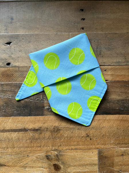 Tennis Ball Dog Bandana