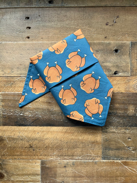 Thanksgiving Turkeys Dog Bandana