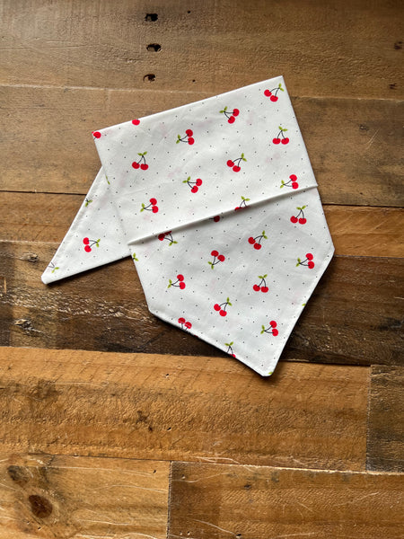Tiny Cherries Dog Bandana