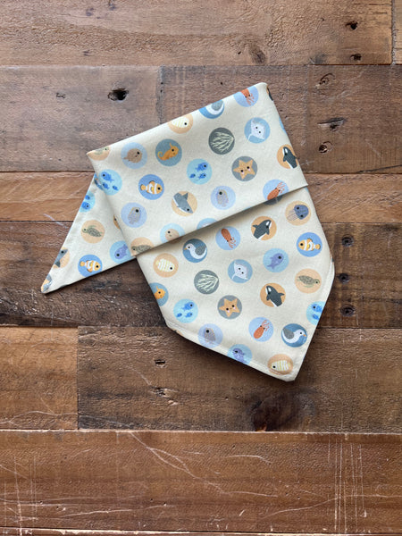 Under The Sea animals Dog Bandana