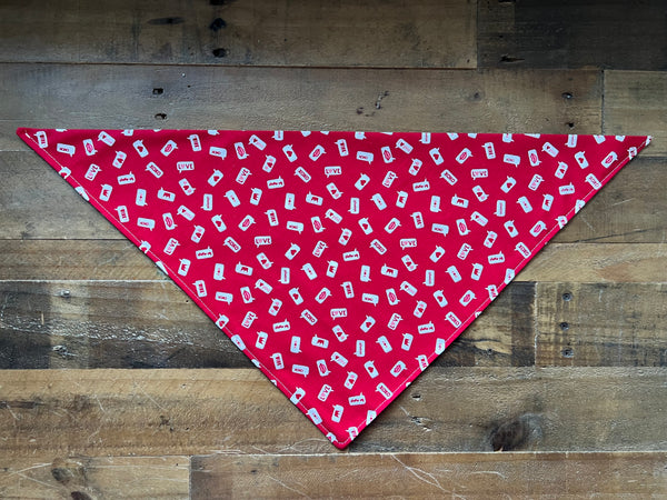 Valentines Love Notes Dog Bandana