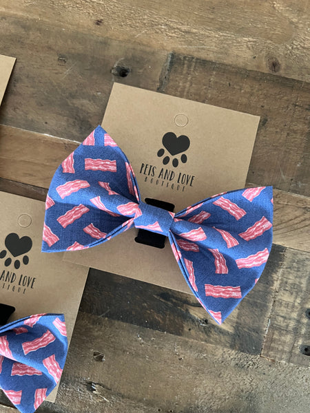 Bacon Dog Bow Tie