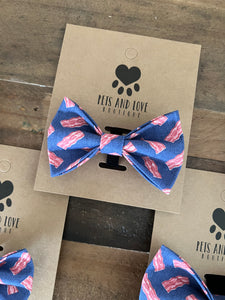 Bacon Dog Bow Tie